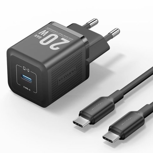 MOBILE CHARGER WALL USB +CABLE/20W TZ-FEPB0--01 VENTION
