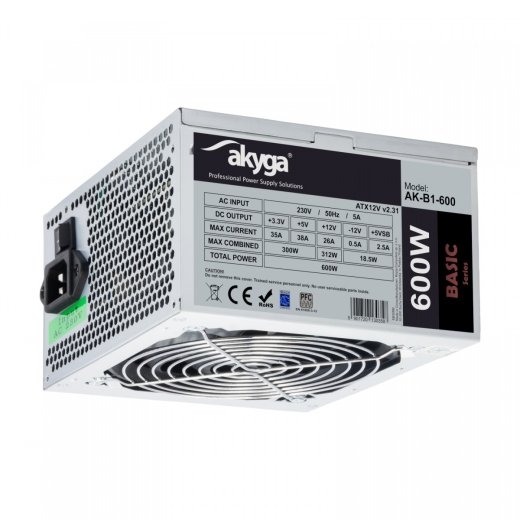 POWER SUPPLY ATX 600W B1