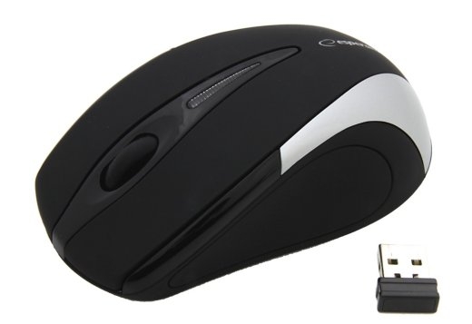 Wireless optical mouse EM101S USB, 2,4 GHz, NANO receiver