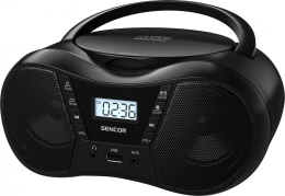 Sencor Radio CD SPT 2300 BK CD/MP3/USB/BT Radio FM