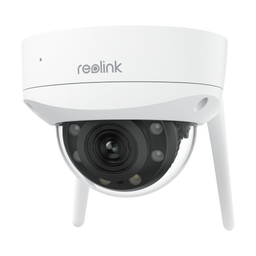 Reolink 4K Ultra HD IK10 Vandal-Proof Camera W437 Dome 8 MP 2.7-13.5mm IP67 H.265 Micro SD, Max. 512