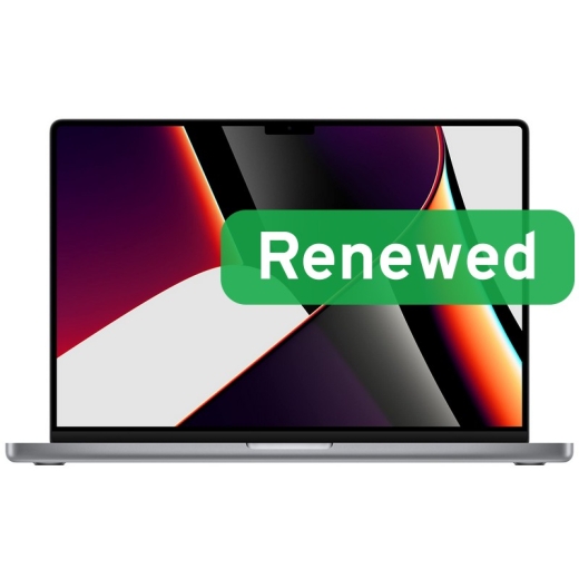 Apple Renewed Grade C MacBook Pro 16 A2485, 2021 16.2 " 16 SSD 1000 Apple M1 Pro 16-core CPU macOS Keyboard language US 12 month(s)