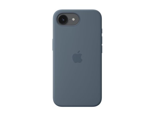 Apple iPhone 17e Silicone Case with MagSafe – Anchor Blue Apple