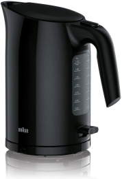 Braun Kettle WK3100BK PurEase Standard 2200 W 1.7 L Plastic 360° rotational base Black