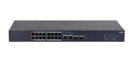 Switch DAHUA CS4218-16ET-240 Type L2 Desktop/pedestal 16x10Base-T / 100Base-TX PoE ports 16