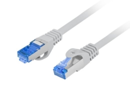 Patchcord cat.6a S/FTP CCA 0.5m grey