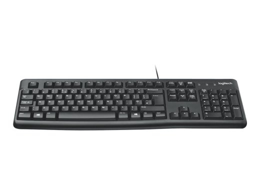 LOGITECH K120 Corded Keyboard black USB (US) Logitech