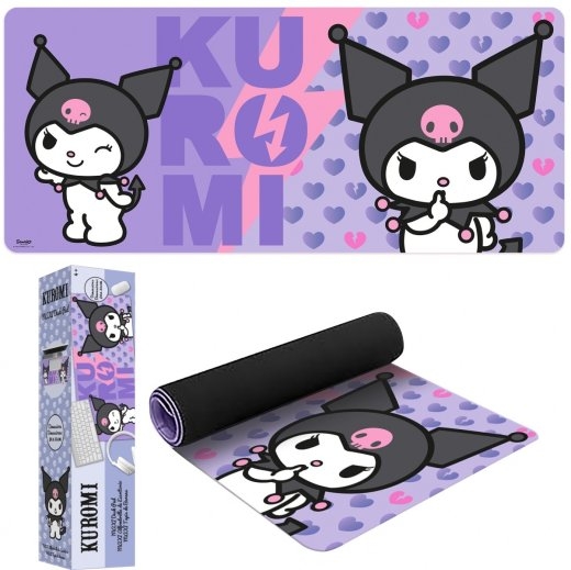 Kids Euroswan Mouse pad 80x30cm Hello Kitty Kuromi