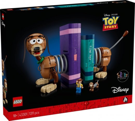 LEGO Disney 43301 Toy Story Slinky Dog Bookends