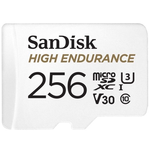 SanDisk High Endurance 256 MicroSDXC UHS-I Class 10