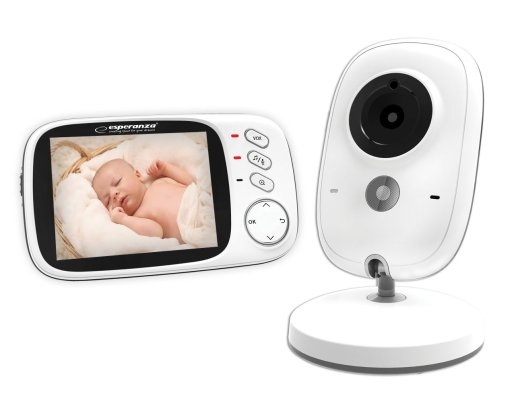 Esperanza EHM002 LCD Baby Monitor 3,2" White