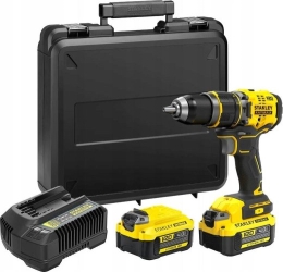 Stanley 18V V20 Premium Brushless Hammer Drill Driver - 4.0Ah Kit SFMCD721M2K-QW 18 V 4.0 Ah Lithium-Ion (Li-Ion)