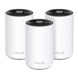 Wireless Router TP-LINK Wireless Access Point / Router 3-pack 5400 Mbps Mesh Wi-Fi 6e 3x10/100/1000M Number of antennas 4