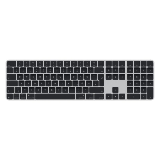 Apple keyboard Magic Keyboard with Touch ID - black / silver