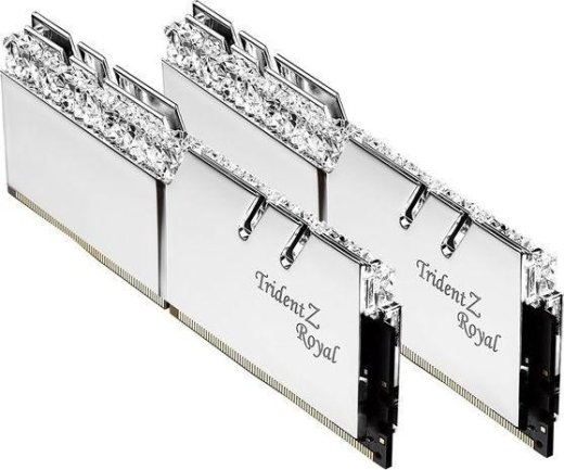 PC Memory DDR4 32GB (2x16GB) TridentZ Royal RGB DDR4 3200MHz CL16 XMP2 Silver
