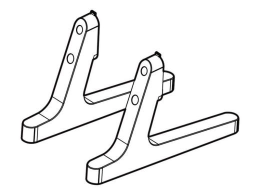 LG ST-653TW stand - pole type design - for LCD display