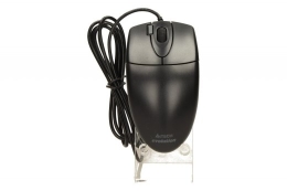 OP-620D 2X Click Optical Mouse USB Black