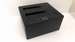 SALE OUT. Raidsonic Icy Box IB-121CL-C31 CloneStation for 2x HDD/SSD with USB 3.1 (Gen 2) Type-C USED, REFURBISHED, WITHOUT ORIGINAL PACKAGING AND...