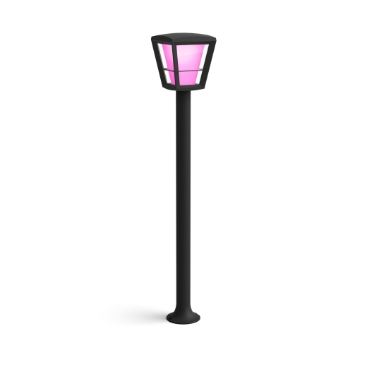 Philips Hue WCA Econic Outdoor Post Lantern 15 W 2000-6500 Hue White Color Ambiance