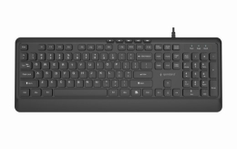 Gembird KB-MCH-05 Slim wired multimedia keyboard, black, US layout