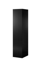Wardrobe PAFOS 1D 45x55.5x198.5 Black matt