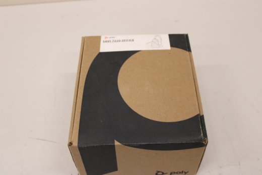 SALE OUT. Poly Headset Savi 7220 Office On-ear Built-in microphone Wireless Black USED,SCRATCHED