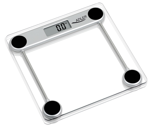 Adler Maximum weight (capacity) 150 kg Accuracy 100 g Glass