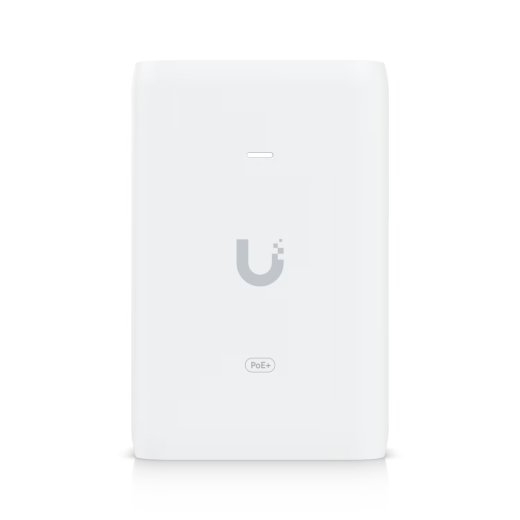 Ubiquiti U-PoE+ PoE Adapter (30W), White