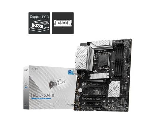 Motherboard PRO B760-P II S1700 4DDR5 DP/HDMI ATX