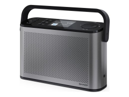 Sharp OSAKA Stereo Portable Digital Radio DR-P540(GY) USB port Bluetooth FM radio Wireless connection
