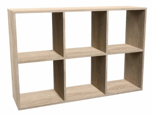Topeshop MALAX 2X3 SONOMA living room bookcase