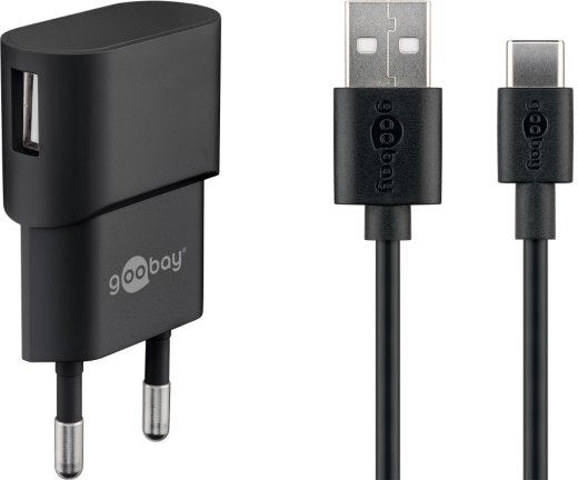 Goobay 45298 USB-C Charger Set (5 W), Cable 1 m
