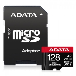 Memory card microSD Card High Endurance 128GB UHS1 U3 V30 A2 100/85MB/s + Adapter
