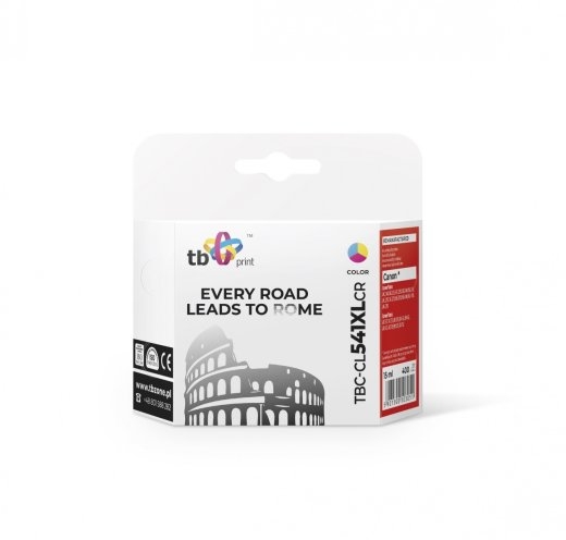 Ink for Canon CL-541XL Color rem. TBC-CL541XLCR