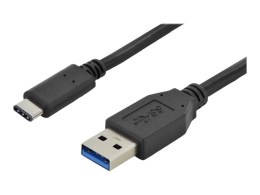 Digitus Connection Cable AK-300136-010-S USB-C to USB-A