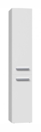 Bathroom cabinet NEL IV 31x30x174 cm, matt white