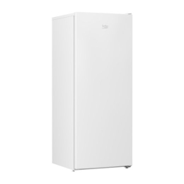 BEKO Upright Freezer RFSA210K40WN, 135.7 cm, Energy class E, White