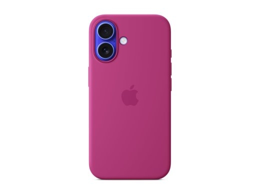 Apple Case with MagSafe Apple iPhone 16 Silicone Fuchsia