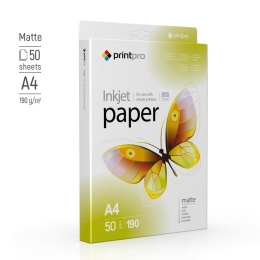 Matte ColorWay Photo Paper, 50 sheets 190 g/m² A4