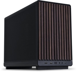 Case LIAN LI A3-mATX Micro MiniITX Colour Black / Brown G99.A3X-WD.00