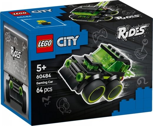 Blocks City 60484 Rides - Gaming Race Car