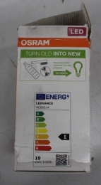 SALE OUT. Osram Parathom Classic LED E27 19 W Warm White DAMAGED PACKAGING