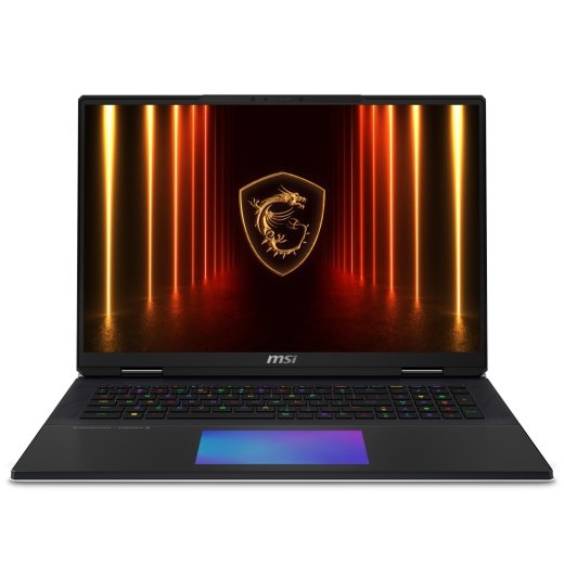 Notebook MSI Titan 18 HX AI A2XWJG CPU Core Ultra U9-285HX 2800 MHz 18" 3840x2400 RAM 64GB DDR5 6400 MHz SSD 6TB NVIDIA GeForce RTX 5090 24GB ENG C...