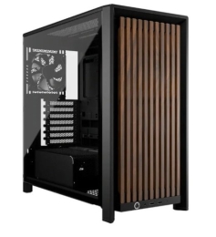 Corsair Case FRAME 4000D RS Wood Mid-Tow Black/Walnut