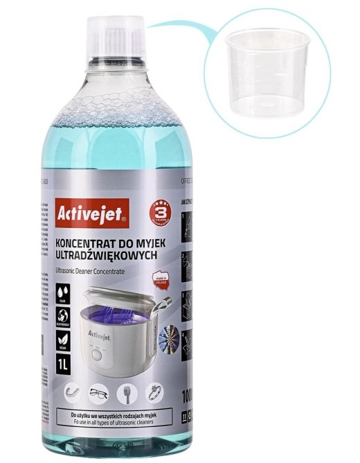 Activejet AOC-600 Cleaning concentrate for UV ultrasonic cleaners AOC-600 1 L