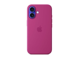 Apple Case with MagSafe Apple iPhone 16 Silicone Fuchsia