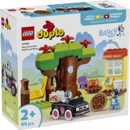 Blocks DUPLO Bluey 10469 Pizza Girls with Muffin and Bluey