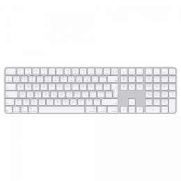 Magic Keyboard with Touch ID and Numeric Keypad for Mac models with Apple silicon - International English - White Keys