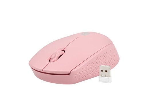 Stork wireless optical mouse 1600 DPI pink
