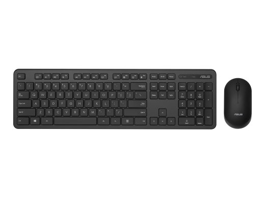 Asus CW100 Keyboard and Mouse Set Wireless US-ENG Black